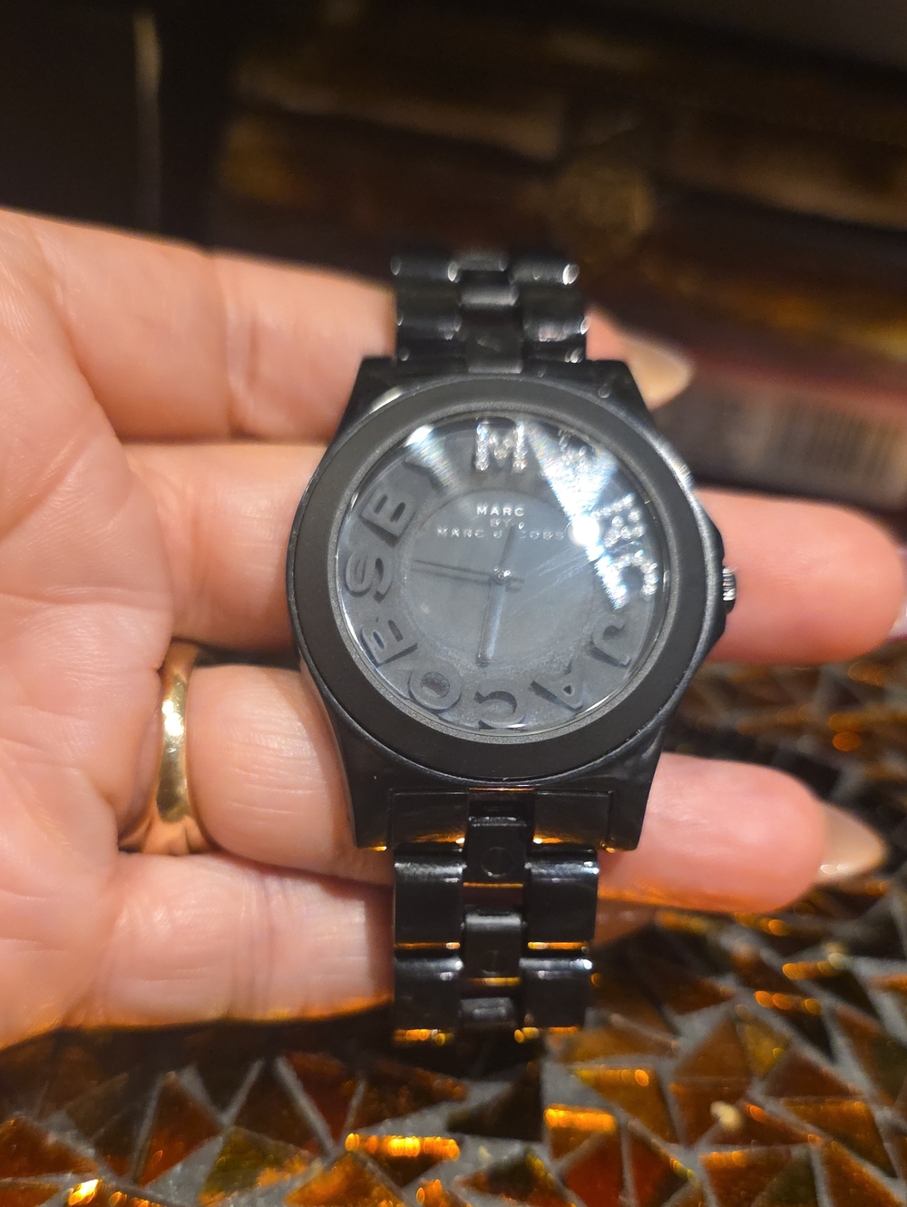 Marc by Marc Jacobs Matte Black Bracelet Watch